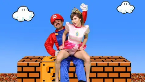 Little princess Peach got fucked to celebrate Mario Bros’ day.